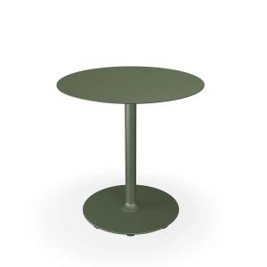 HOUE - Pico table de jardin, Ø 74 cm, piétement rond, vert…