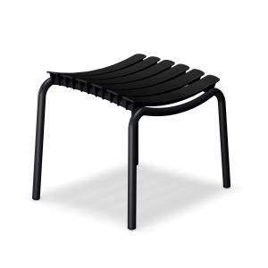 HOUE - ReCLIPS Outdoor Tabouret de pied, noir