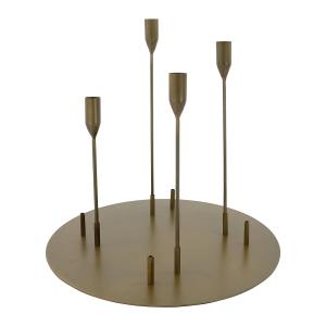 House Doctor - Advent Bougeoir, Ø 40 cm, finition laiton an…