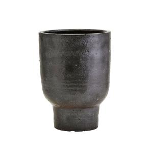 House Doctor - Pot de fleur artiste, ø 20 x h 26 cm, noir