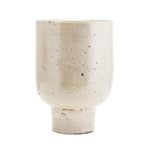 House Doctor - Pot de fleur d'artiste, ø 22 x h 32 cm, beig…