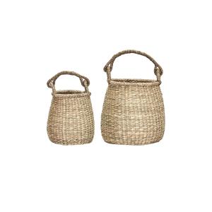 House Doctor - Cesta Panier de rangement M, jonc de mer nat…