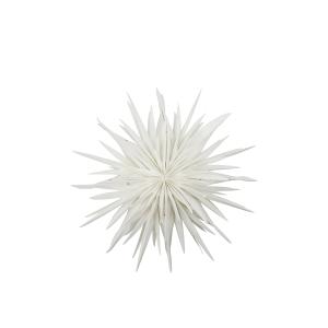 House Doctor - Dust Papier poinsettia, Ø 40 cm, blanc