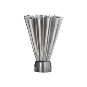 House Doctor - Flood Vase, Ø 23 x H 33 cm, finition argent…