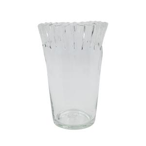 House Doctor - Fold Vase, H 28 cm, transparent