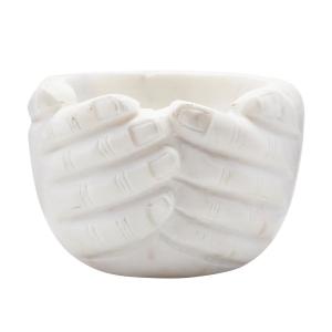 House Doctor - Hands Bol Ø 15 cm, blanc cassé