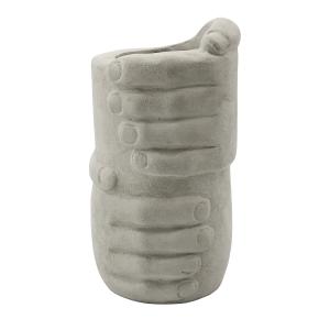 House Doctor - Handy Rangement, H 18 cm, gris / brun
