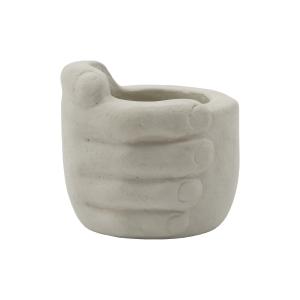 House Doctor - Handy Rangement, H 9 cm, gris / brun