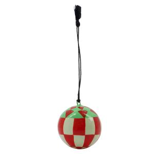 House Doctor - Harlequin Ornament, turquoise / rouge / sable