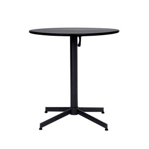 House Doctor - Helo Table de bistrot Outdoor, Ø 70 cm, noir