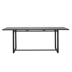 House Doctor - Helo Outdoor Table, 90 x 200 cm, noir
