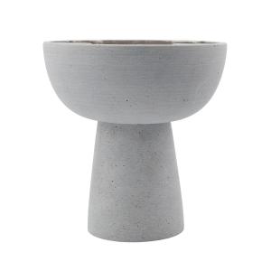 House Doctor - Marb Bougeoir, H 21 cm, gris