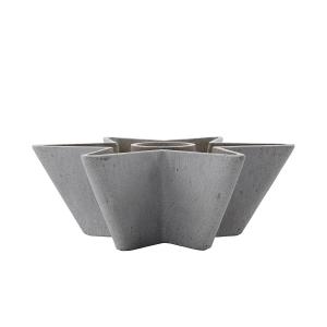 House Doctor - Mold Star Bougeoir, gris