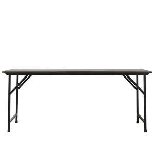 House doctor - Table de fête, 180 x 80 cm, noire