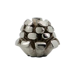 House Doctor - Pine Cone Chandelier, argent antique