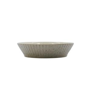 House Doctor - Pleat Bol, Ø 17,5 cm, gris / marron