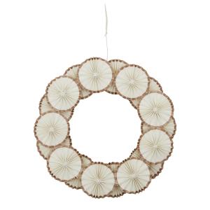 House Doctor - Rosette Couronne, Ø 34 cm, blanc cassé