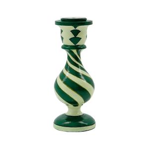 House Doctor - Sats Bougeoir, H 15 cm, vert