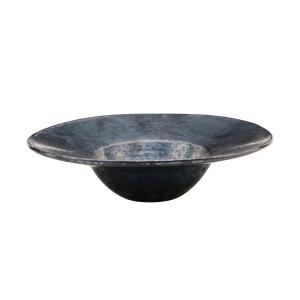 House Doctor - Assiette à pâtes Pion, Ø 25 cm, noir / marro…