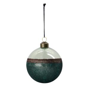 House Doctor - Stripe Boule de Noël, Ø 8 cm, verte