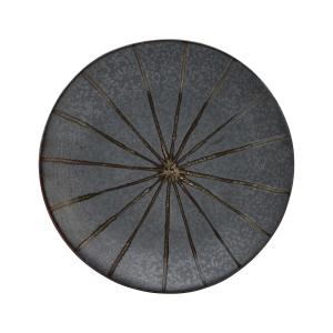House Doctor - Assiette Suns, Ø 15,7 cm, marron foncé
