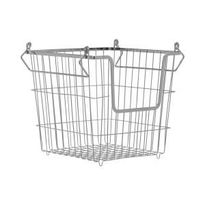 House Doctor - Panier de rangement Taw, large, chrome