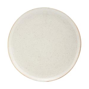 House Doctor - Assiette Pion, Ø 28,5 cm, gris / blanc