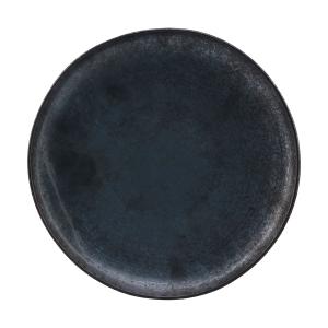 House Doctor - Assiette Pion, Ø 28,5 cm, noir / marron