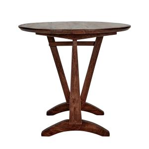 House Doctor - Wine table à manger, Ø 80 x H 74 cm, marron