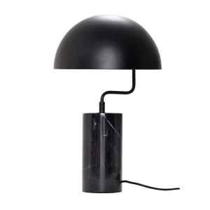 Hübsch Interior - Lampe de table en marbre, noir