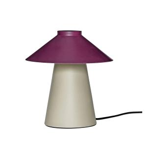 Hübsch Interior - Chipper Lampe de table, Ø 25 cm, sand / b…