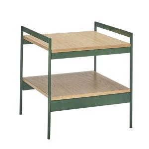 Hübsch Interior - Jaunty Table d'appoint, chêne / vert