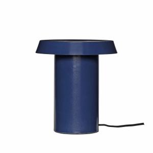 Hübsch Interior - Keen Lampe de table, Ø 20 cm, bleu foncé…