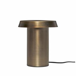 Hübsch Interior - Keen Lampe de table, Ø 20 cm, laiton