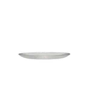 Hübsch Interior - Fuyu Assiette, moyenne, texturée / transp…