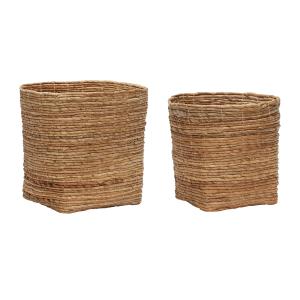 Hübsch Interior - Gentle Panier de rangement, naturel (set…
