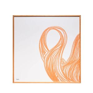 Hübsch Interior - Hello Cadre, 80 x 80 cm, chêne