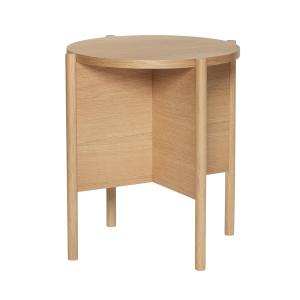 Hübsch Interior - Heritage Table d'appoint, Ø 45 cm, chêne…