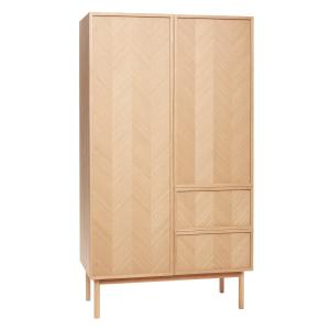 Hübsch Interior - Herringbone Armoire grande, chêne naturel…