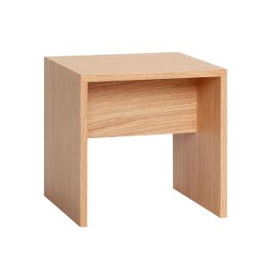 Hübsch Interior - Less Table d'appoint, 42 x 42 cm, chêne n…