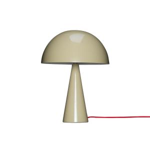 Hübsch Interior - Mush Lampe de table, Mini, sable / rouge