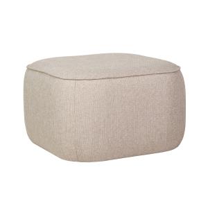 Hübsch Interior - Cube Pouf, sable