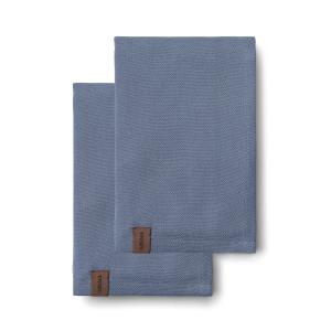 Humdakin - Torchon en coton bio, 45 x 70 cm, blue stone (lo…