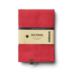 Humdakin - Torchon en coton bio, 45 x 70 cm, christmas red…