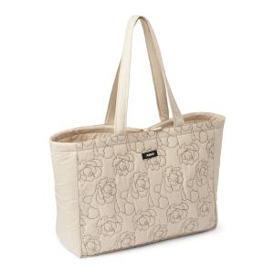 Humdakin - Sac de transport Maxi, light stone / peony quilt