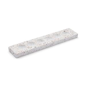 Humdakin - Coquetier Terrazzo, 32 x 6. 5 cm, rouge / beige