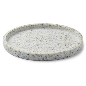 Humdakin - Terrazzo Plateau Ø 20 cm, vert
