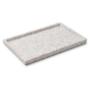 Humdakin - Terrazzo Plateau 20 x 30 cm, naturel