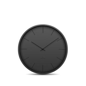 Huygens - Tone Horloge murale Index Ø 25 cm, noir