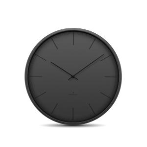Huygens - Tone Horloge murale Index Ø 35 cm, noir